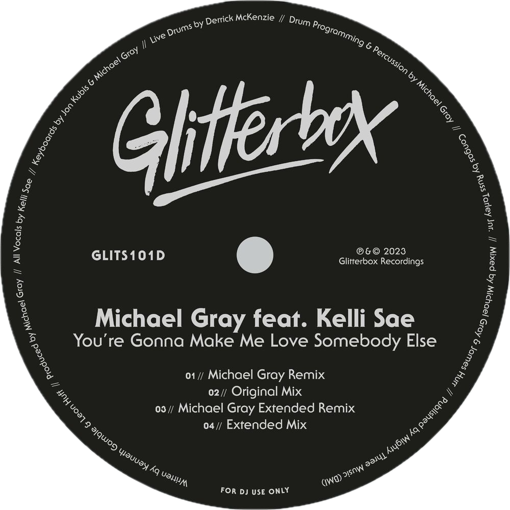 Pochette du morceau Michael Gray, Kelli Sae - You're Gonna Make Me Love Somebody Else (Michael Gray Extended Remix)